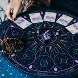 Roomtery Tarot Wheel of Zodiac Altar Cloth, view 4