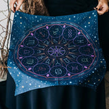 Roomtery Tarot Wheel of Zodiac Altar Cloth, view 5