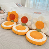 Roomtery Terry Flowers Plush Seat Cushion, view 2