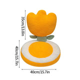 Roomtery Terry Flowers Plush Seat Cushion, view 4