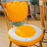 Roomtery Terry Flowers Plush Seat Cushion, view 5