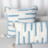 Roomtery Textured Tufted Stripe Throw Pillow Cover, view 2