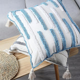 Roomtery Textured Tufted Stripe Throw Pillow Cover, view 5