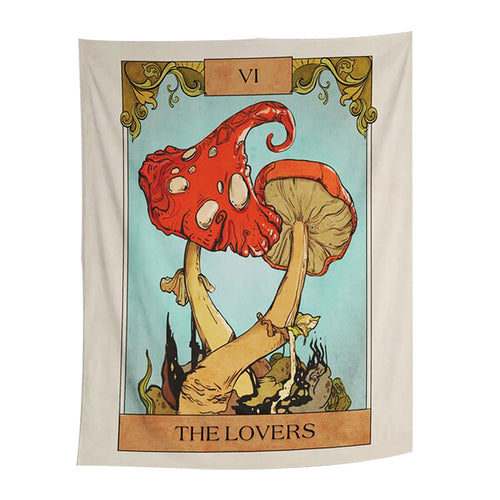 Roomtery The Lovers Mushrooms Tapestry