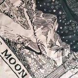 Roomtery "The Moon" Tarot Monochrome Tapestry, view 4