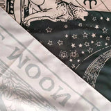 Roomtery "The Moon" Tarot Monochrome Tapestry, view 5