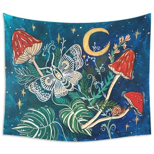 Roomtery The Mystical Moth Tapestry