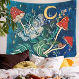 Roomtery The Mystical Moth Tapestry, view 2