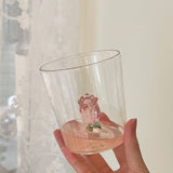 Roomtery The Rosebud Glass Cup, view 4