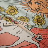 Roomtery "The Sun" Tarot Colored Tapestry, view 5