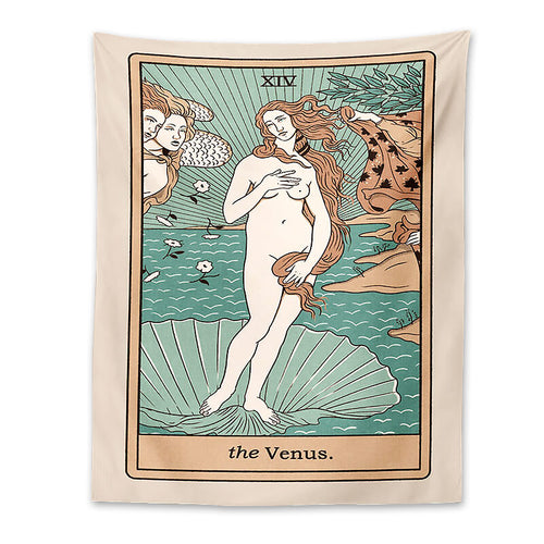 Roomtery The Venus Tarot Card Tapestry