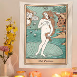 Roomtery The Venus Tarot Card Tapestry, view 3