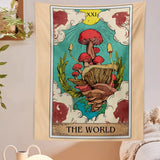Roomtery "The World" Mushrooms Tapestry, view 3