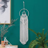 Roomtery Tiny Moon Macrame Dreamcatcher, view 3