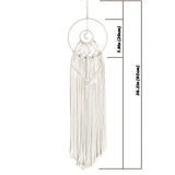 Roomtery Tiny Moon Macrame Dreamcatcher, view 4
