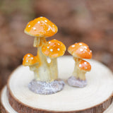 Roomtery Tiny Mushrooms Figurine, view 2