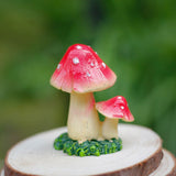 Roomtery Tiny Mushrooms Figurine, view 3