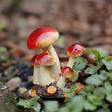 Roomtery Tiny Mushrooms Figurine, view 5