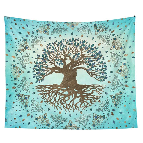 Roomtery Tree of Life d'Azur Tapestry