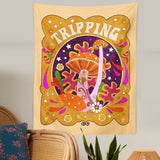 Roomtery Tripping 70s Vintage Tapestry, view 3