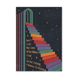 Roomtery Trippy Rainbow Vaporwave Canvas Posters, view 3