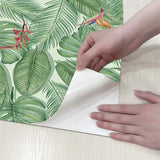 Roomtery Tropical Leaves Pattern Removable Wallpaper, view 5