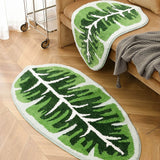 Roomtery Tropical Leaves Tufted Accent Rug, view 2