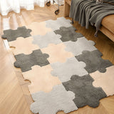 Roomtery Tufted Puzzle Assembly Rug, view 2