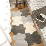 Roomtery Tufted Puzzle Assembly Rug, view 5
