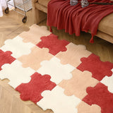 Roomtery Tufted Puzzle Assembly Rug, view 6