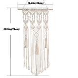 Roomtery Twisted Braids Macrame Wall Hanging, view 5