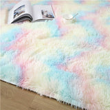 Roomtery Unicorn Fluffy Area Rug, view 2