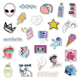 Roomtery Vaporwave David Sticker Pack, view 3