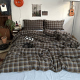 Roomtery Vintage Plaid Bedding Set, view 2