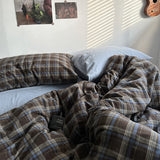 Roomtery Vintage Plaid Bedding Set, view 5