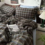 Roomtery Vintage Plaid Bedding Set, view 6