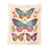 Roomtery Vintage Butterflies Art Tapestry, view 4
