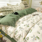 Roomtery Vintage Chamomile Flower Bedding Set, view 4