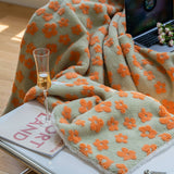 Roomtery Vintage Chamomiles Fluffy Blanket, view 5