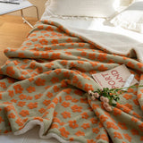 Roomtery Vintage Chamomiles Fluffy Blanket, view 6