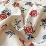 Roomtery Vintage Coquette Red Roses Bedding Set, view 3
