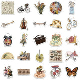 Roomtery Vintage Cottagecore Aesthetic Sticker Pack, view 3