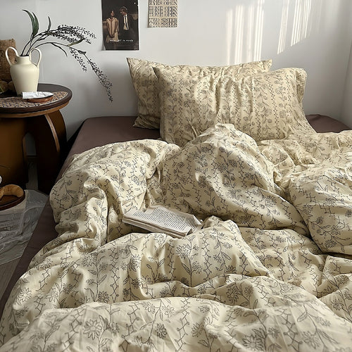 Roomtery Vintage Floral Dream Bedding Set