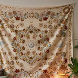 Roomtery Vintage Floral Moon Mandala Tapestry, view 3