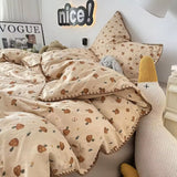 Roomtery Vintage Forest Mushrooms Fall Bedding Set, view 3