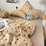 Roomtery Vintage Forest Mushrooms Fall Bedding Set, view 5