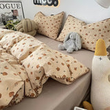Roomtery Vintage Forest Mushrooms Fall Bedding Set, view 6