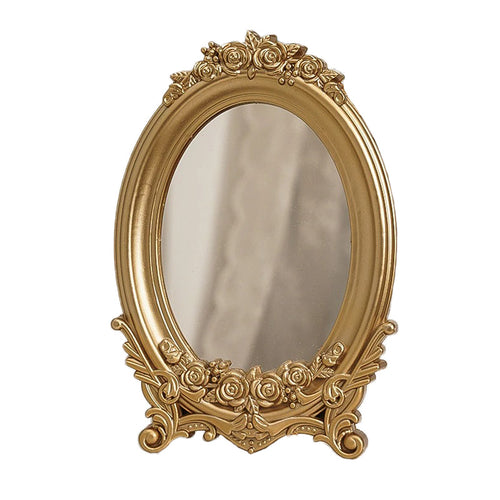 Roomtery Vintage Golden ArtHoe Mirror