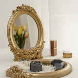 Roomtery Vintage Golden ArtHoe Mirror, view 2