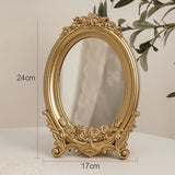Roomtery Vintage Golden ArtHoe Mirror, view 4